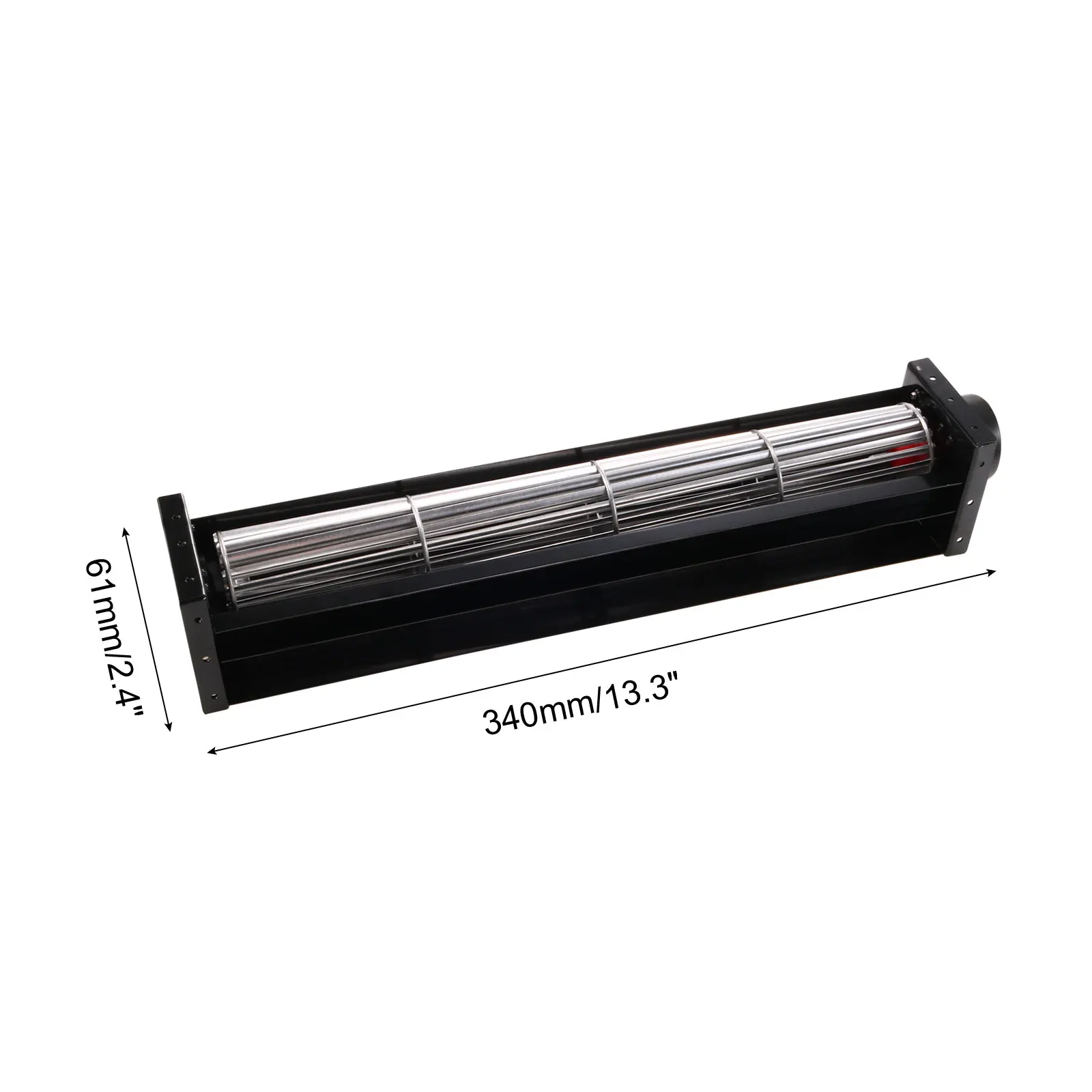 1Pcs Cross Flow Cooling Fan DC Fan Universal Ball Bearing DC 12V 24V 1.8/2.4/3.6/4/4.8w Large Air Volume for Cooling Systems