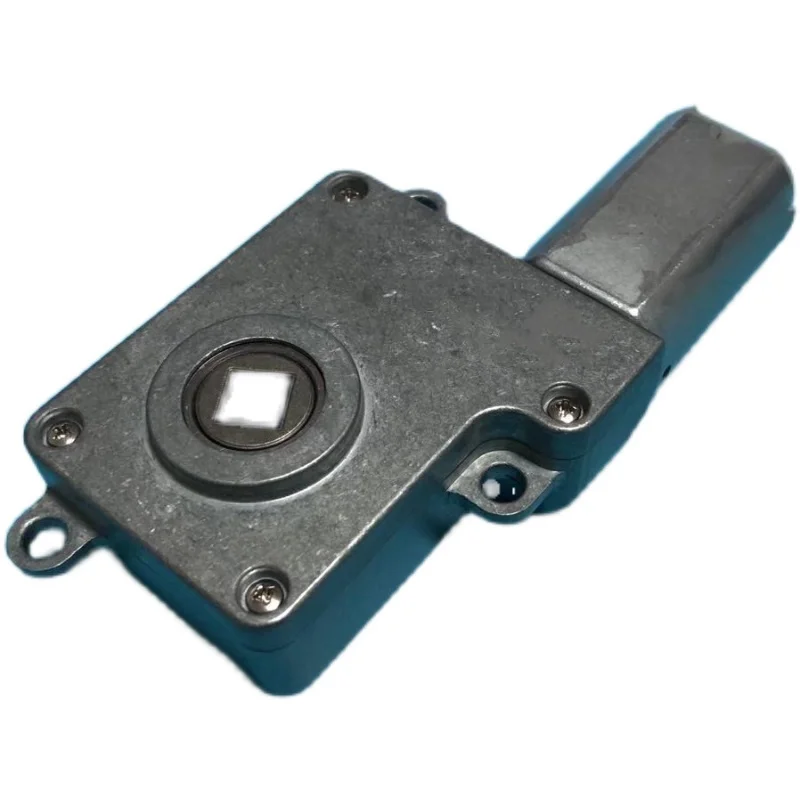 Fully automatic lock gear motor with clutch gear motor square hole shaft reduction gear box manual clutch