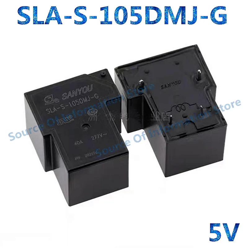 5Pcs SANYOU SLA-S-105DMJ-G SLA-S-112DMJ-G SLA-S-124DMJ-G Power Relay 5V 12V 24VDC 40A 277VAC 4Pin PCB