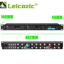 Leicozic UA80 Distributor UHF Wideband Antenna Splitter 450-1000MHZ RF Signal Antena Directional BNC-BNC Coaxial Cables 16Grounp