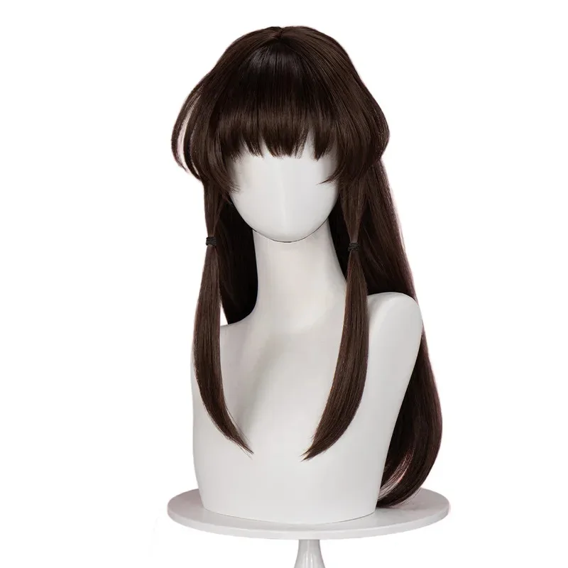 EN STOCK Peluca Hakurei Reimu Anime TouHou Proyecto DokiDoki TouHou Proyecto Peluca Hakurei Reimu Peluca Largo Rizado Ondulado Peluca Halloween