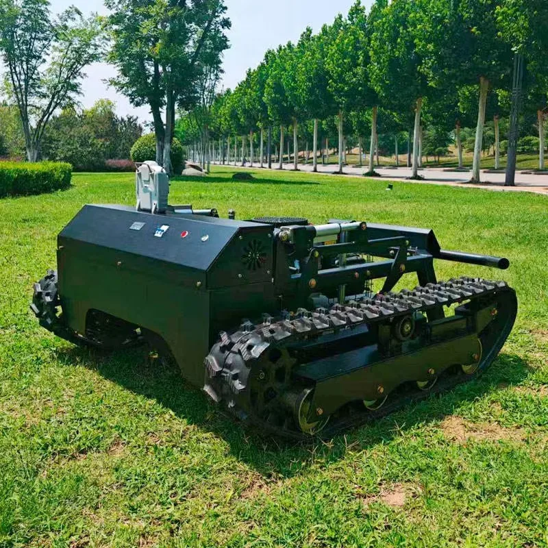 Customized DIY Remote Control Lawn Mower 800mm Cutting Width 16HP Four-stroke Self-propelled Design