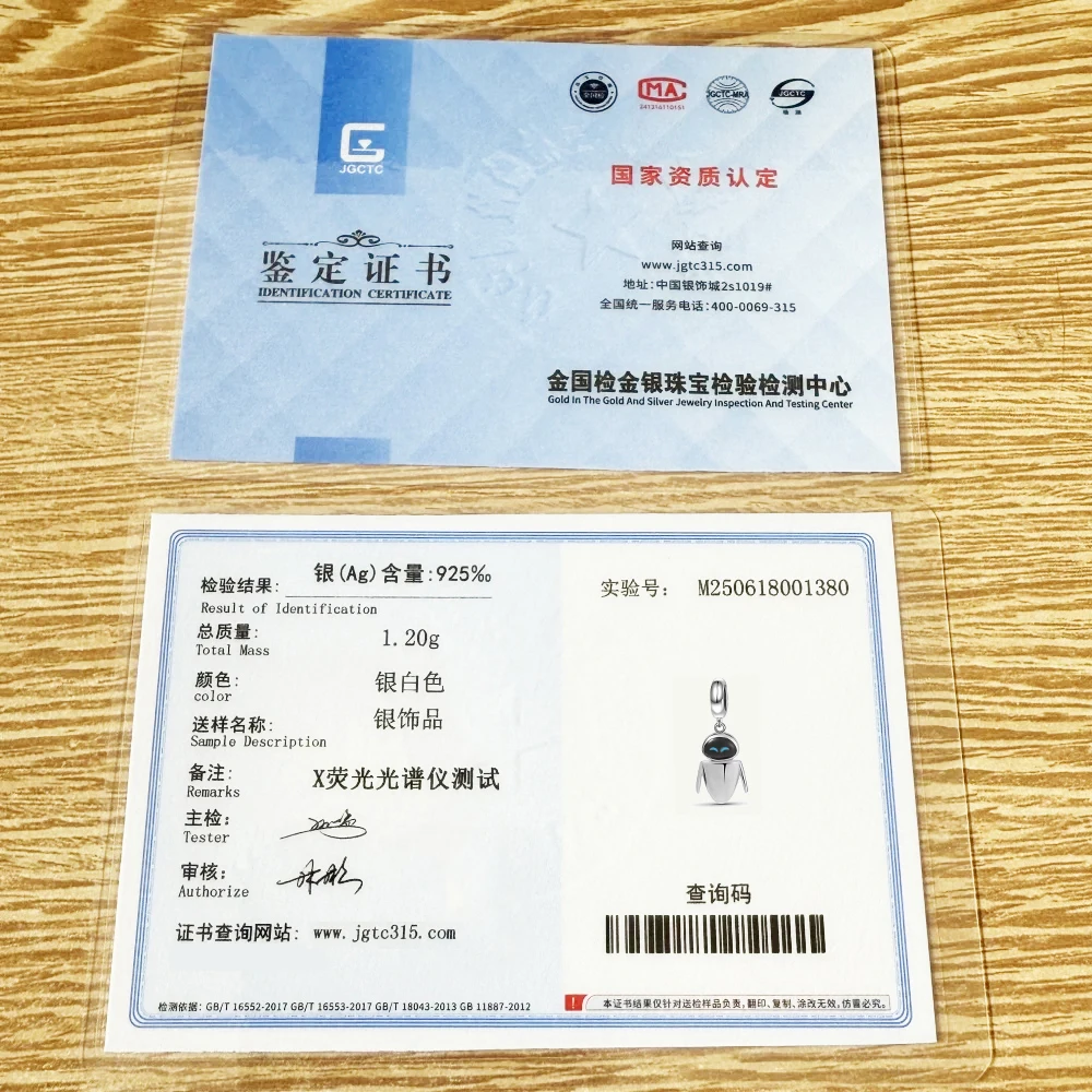 Miniso ديزني سيارات روبوت Charms الخرز ل الأصلي 925 فضة سوار قلادة مجوهرات اكسسوارات صالح 4 مللي متر أساور #3