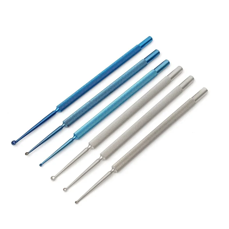 Soft Wart Curette Ophthalmology Meibomian Gland Curette Ophthalmology Microinstrument Hospital Dermatology Curette