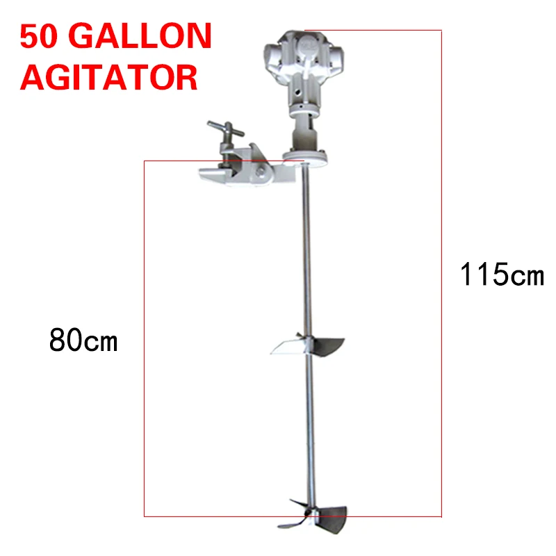 50 Gallon Agitator Machine Pneumatic Mixer Tank 200L Pneumatic Paint Mixer Stirrer