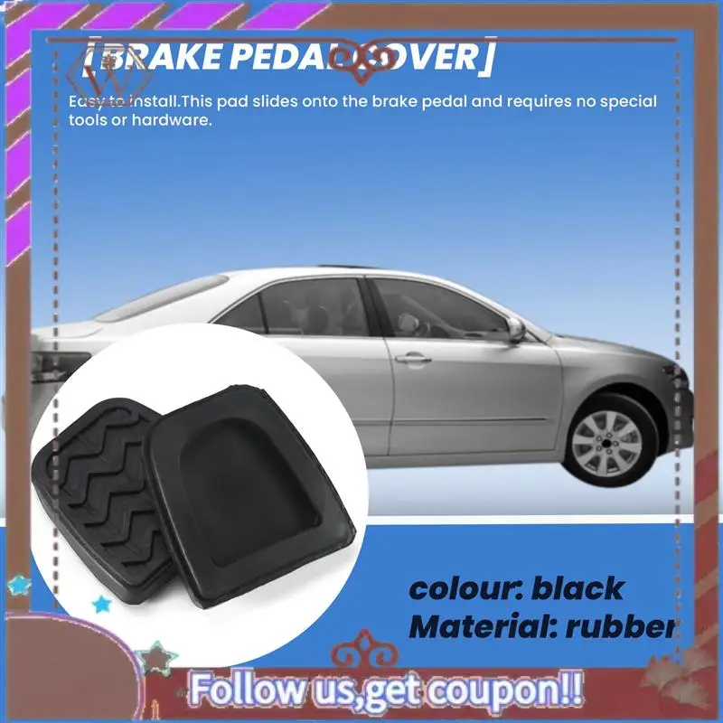 

A57E-2PCS Clutch Brake Pedal Pad Rubber For Toyota Camry Hilux Vigo KUN 31321-52010,3132152010