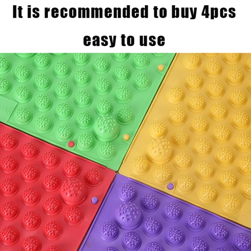 Plantar Finger Pressure Plate Foot Massage Pad Sensory Toy Children and Adults Thickened To Relieve Tension Game Mat