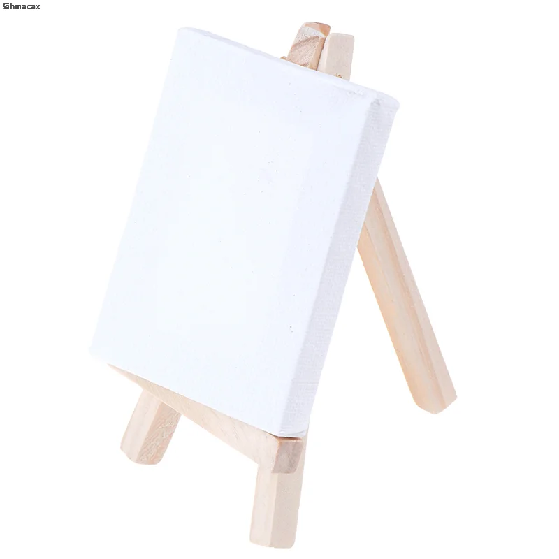 Mini Wooden Tripod Easel Display Painting Stand Card Canvas Holder