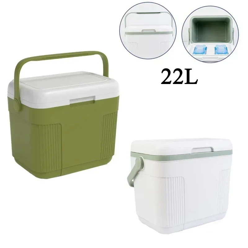 Car Refrigerator Fridge Small Freezer Compressor 22L Portable Cooler Warmer Freezer Insulation Box For Home Use Vehicle Truck