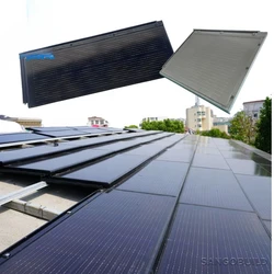 Roof Tile 87W Thin Film Photovoltaic Power Generates Energy System Double Glass Panel BIPV