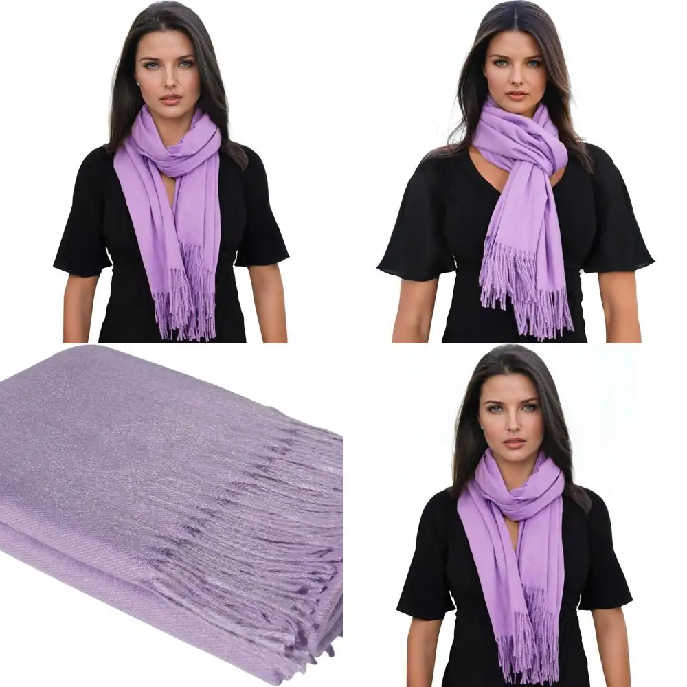 

Роскошная женская шаль из 100% пашмины — мягкие и теплые шарфы премиум-класса — в подарочной упаковке