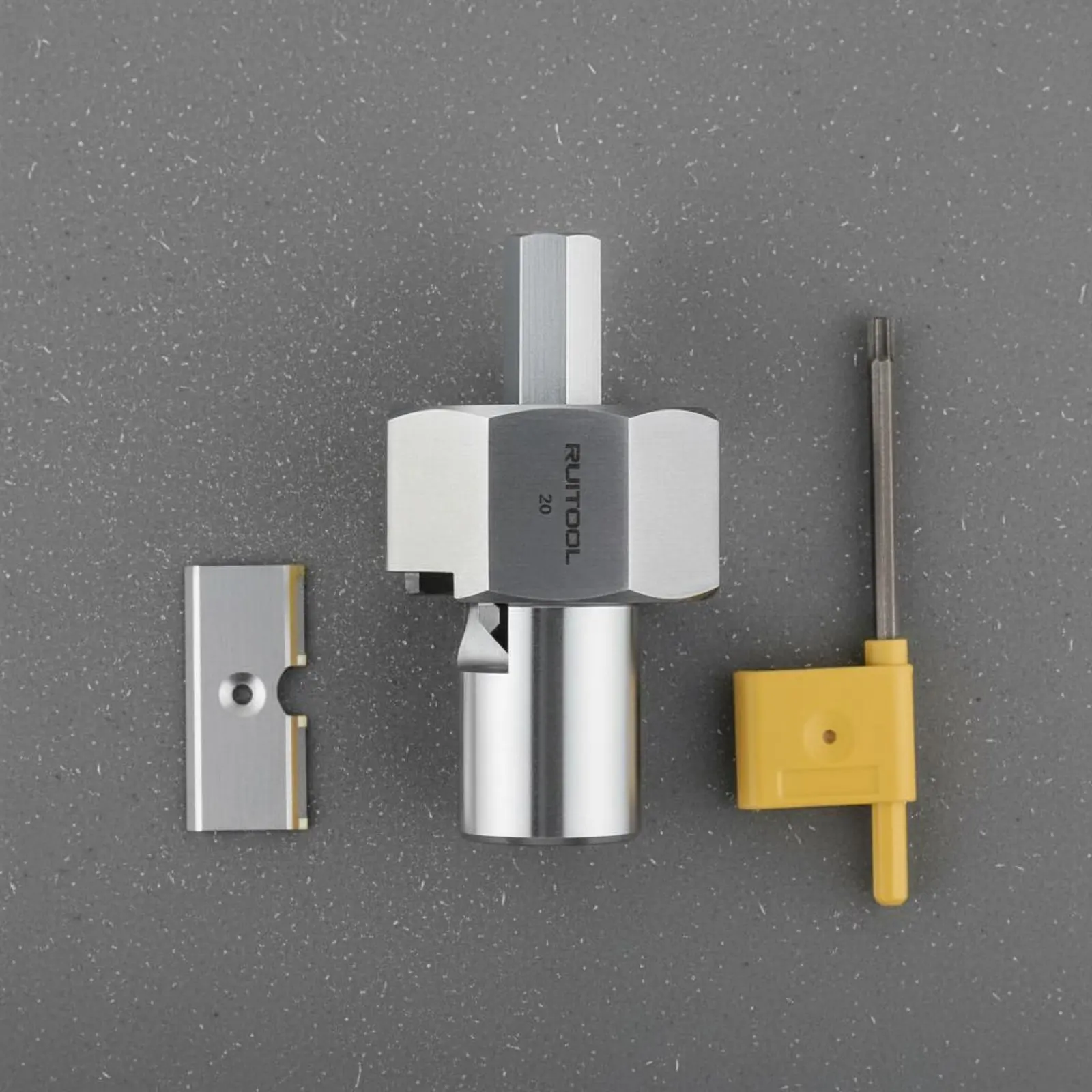 Hole Deburring Tool Replaceable Blade Internal Hole Chamfer Tool Countersink Deburring Drill Piece 4-Sided Cutter Chamfering - view 4
