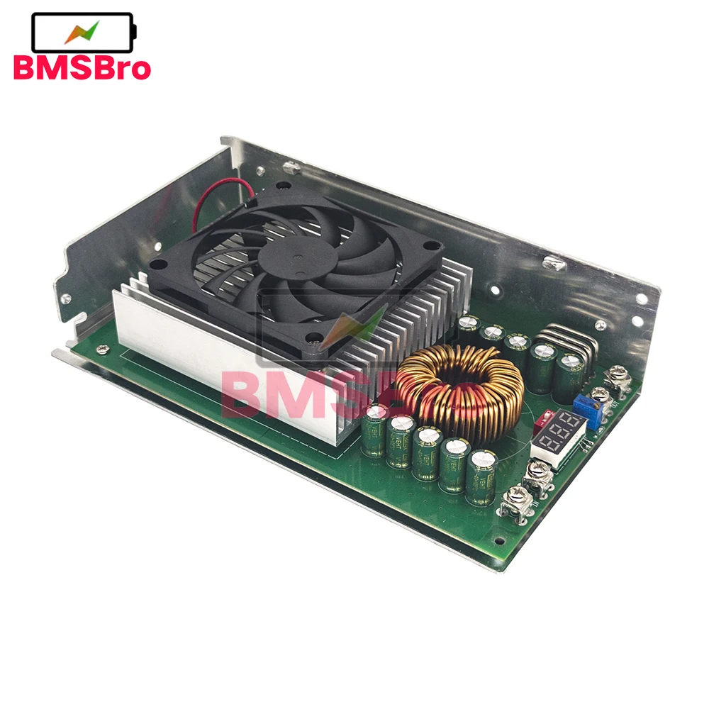 

1500W 50A Adjustable High Power DC-DC Step Down Buck Converter 25-90V to 60V 48V 36V 24V 21V 12V Power Supply Voltage Regulator