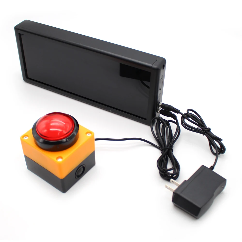 2.3 Inch 4-Digit Digital Timer, Countdown Stopwatch Counter with Remote Control for Competition Training Speech
