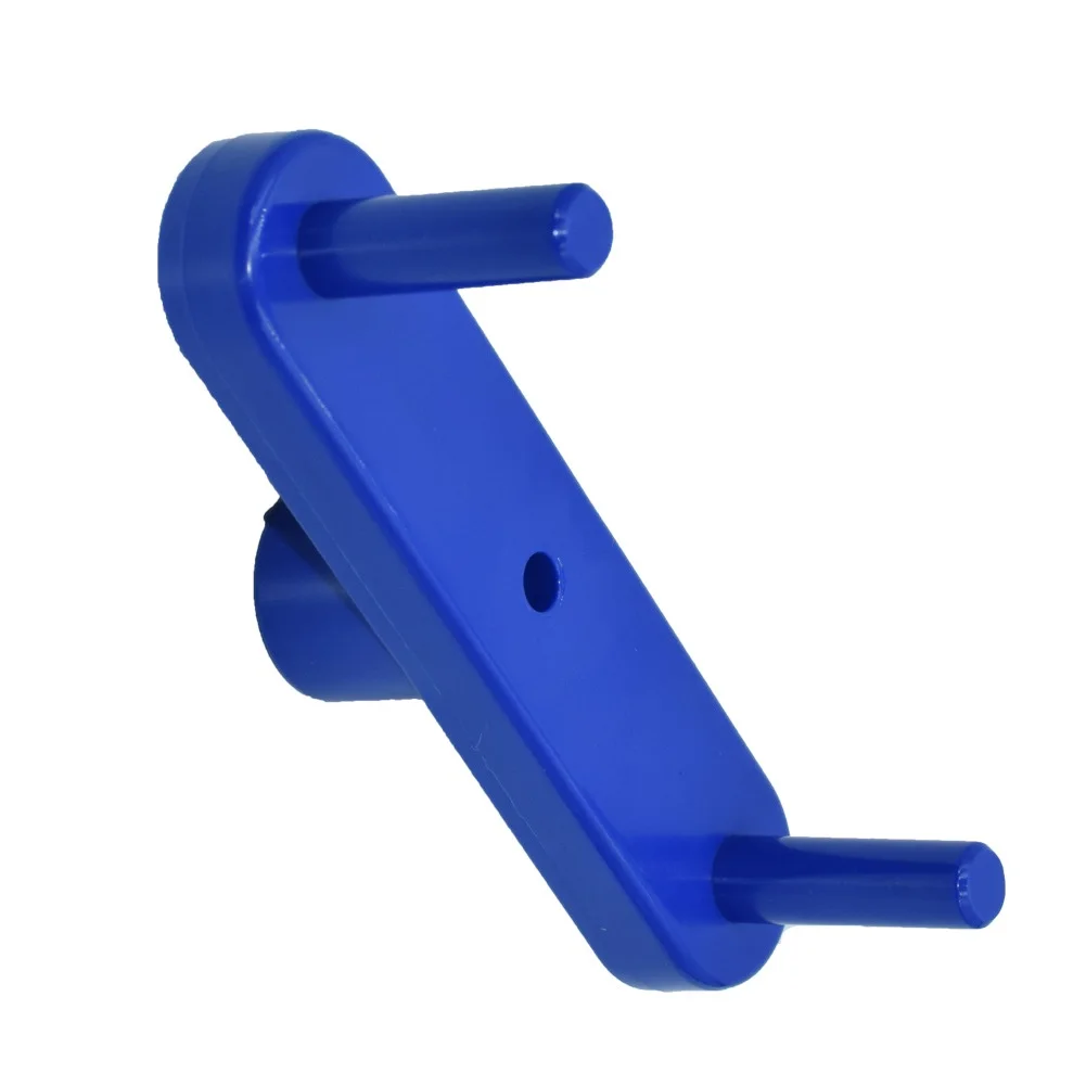 Center Gauge Drill Locator Blue Ruler Doweling Jig Wood Positioning Scribe Woodworking Marking Practical To Use