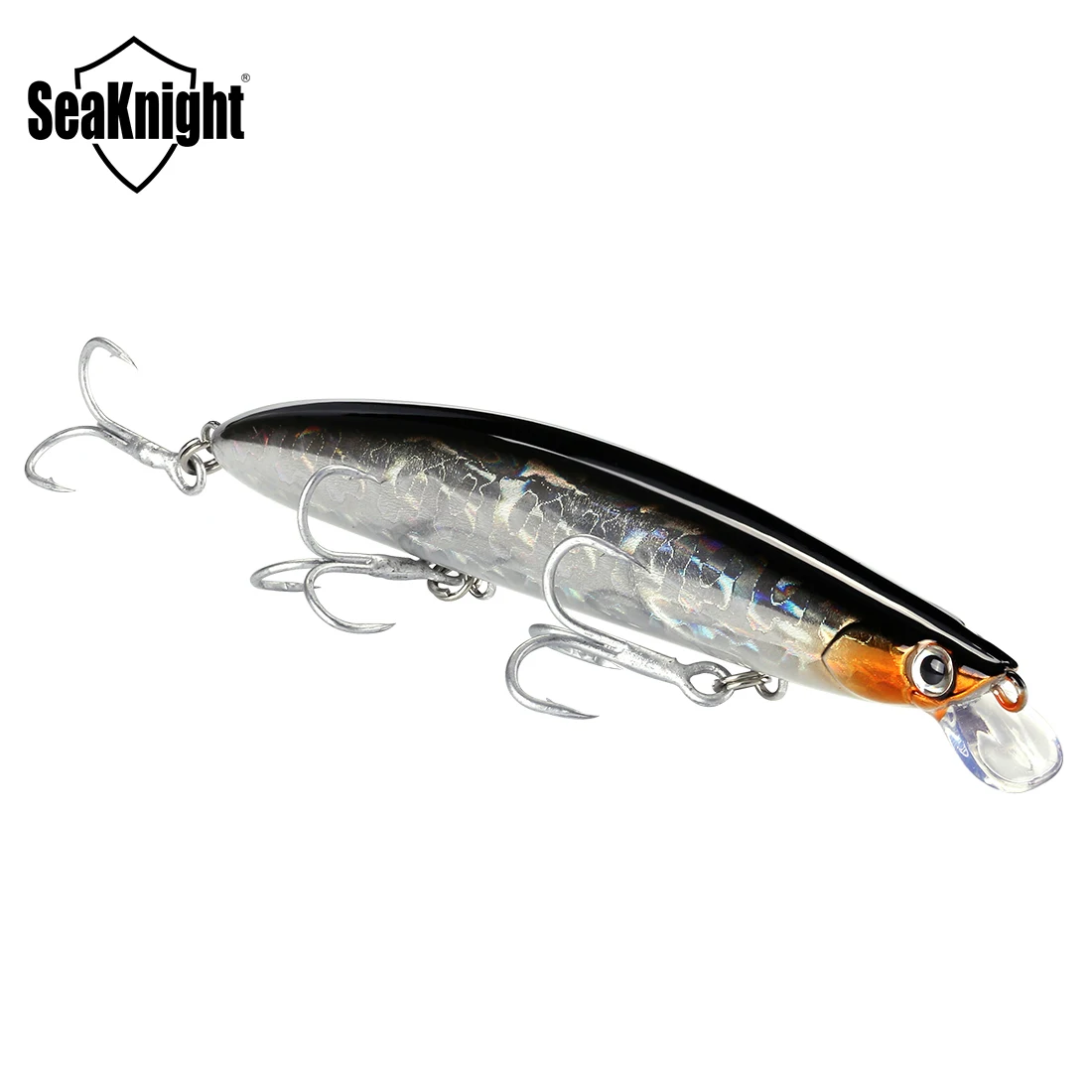 SeaKnight Brand SK008 Minnow Fishing Lures 20g 125mm Sinking Depth0.3~0.9M Artificial Hard Bait 3 Hooks for Long Casting 1PC