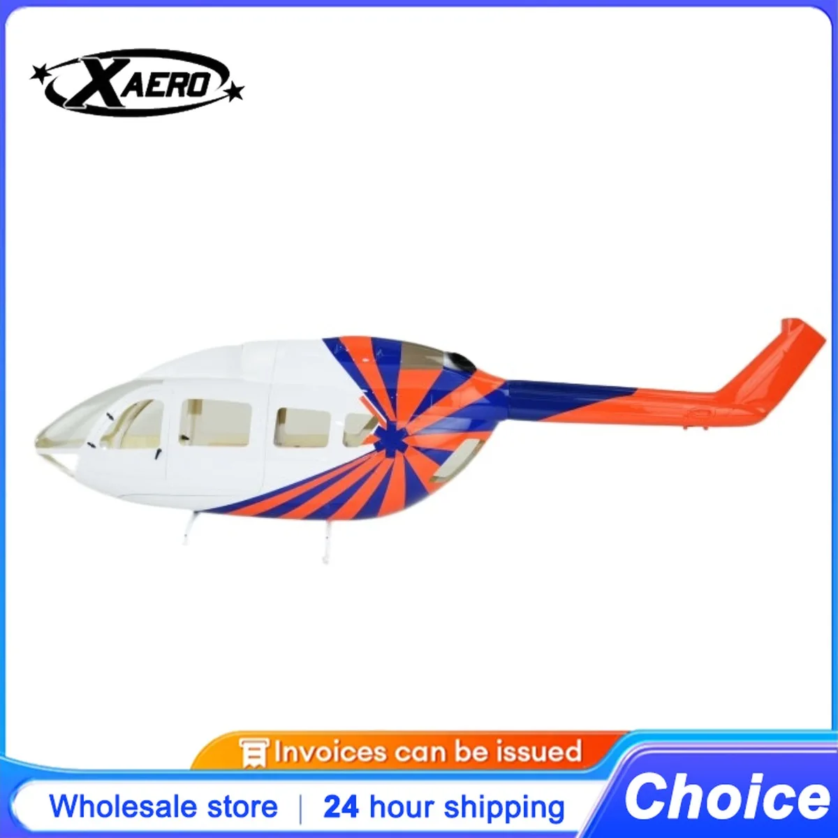

ROBAN 600 Size EC-145 Lee County Scale Helicopter Fuselage Fiberglass Body Shell for 600 Size Helicopters
