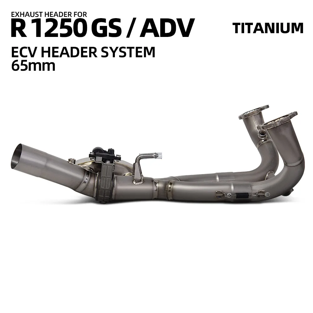 

Motorcycle Exhaust Manifold For BMW R1250GS ADV Full Titanium Alloy Header Tube Escape Racing Line Compatible OE Muffler