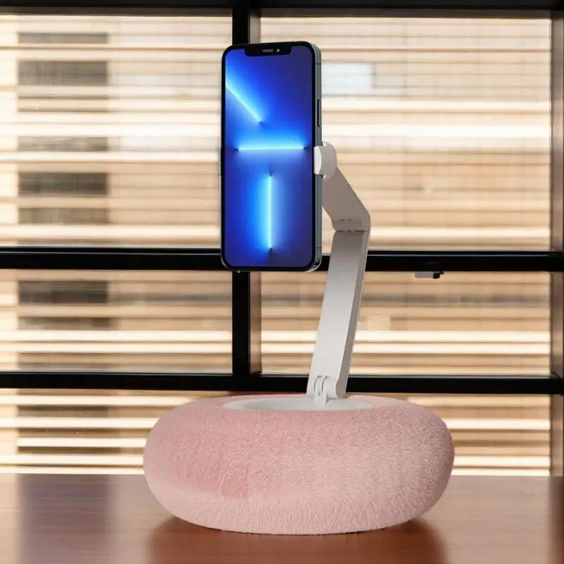 Creative Pillow Mobile Phone Holder Tablet Pc Rotating Stand Live Streaming Drama Lazy Desktop Bed Home Stand New Universal