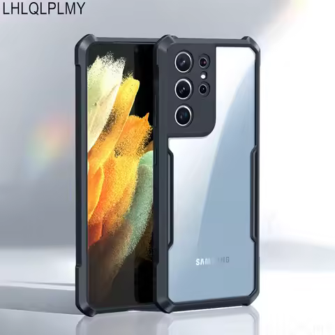 Acrylic Shockproof Silicone Case For Samsung Galaxy M22 M32 A10 A20S A30 A50 A41 A51 A71 A31 A21S A70 A02 A04 A01 A03 A04E Cover