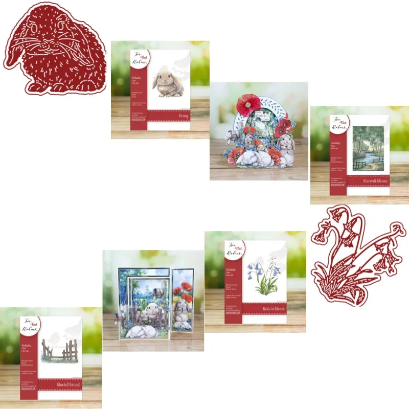 

Riverbell Blooms металлические штампы для DIY лом, бронирование, ремесла, штампы, трафареты, шаблон для фотоальбома, ручная работа, 2025