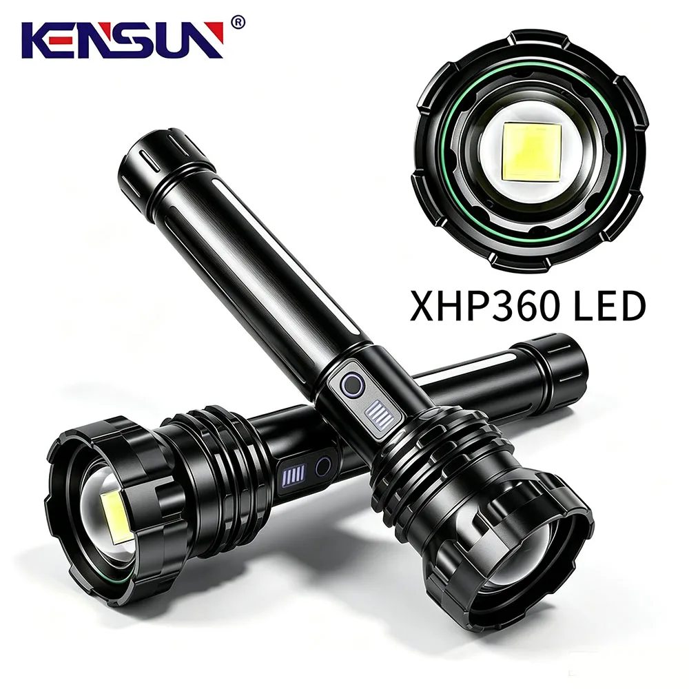 torcia-led-ad-alta-potenza-ricaricabile-con-lunga-portata-modello-xhp360-5000-metri-ideale-per-campeggio-all’aperto-luce-portatile-ultra-brillante