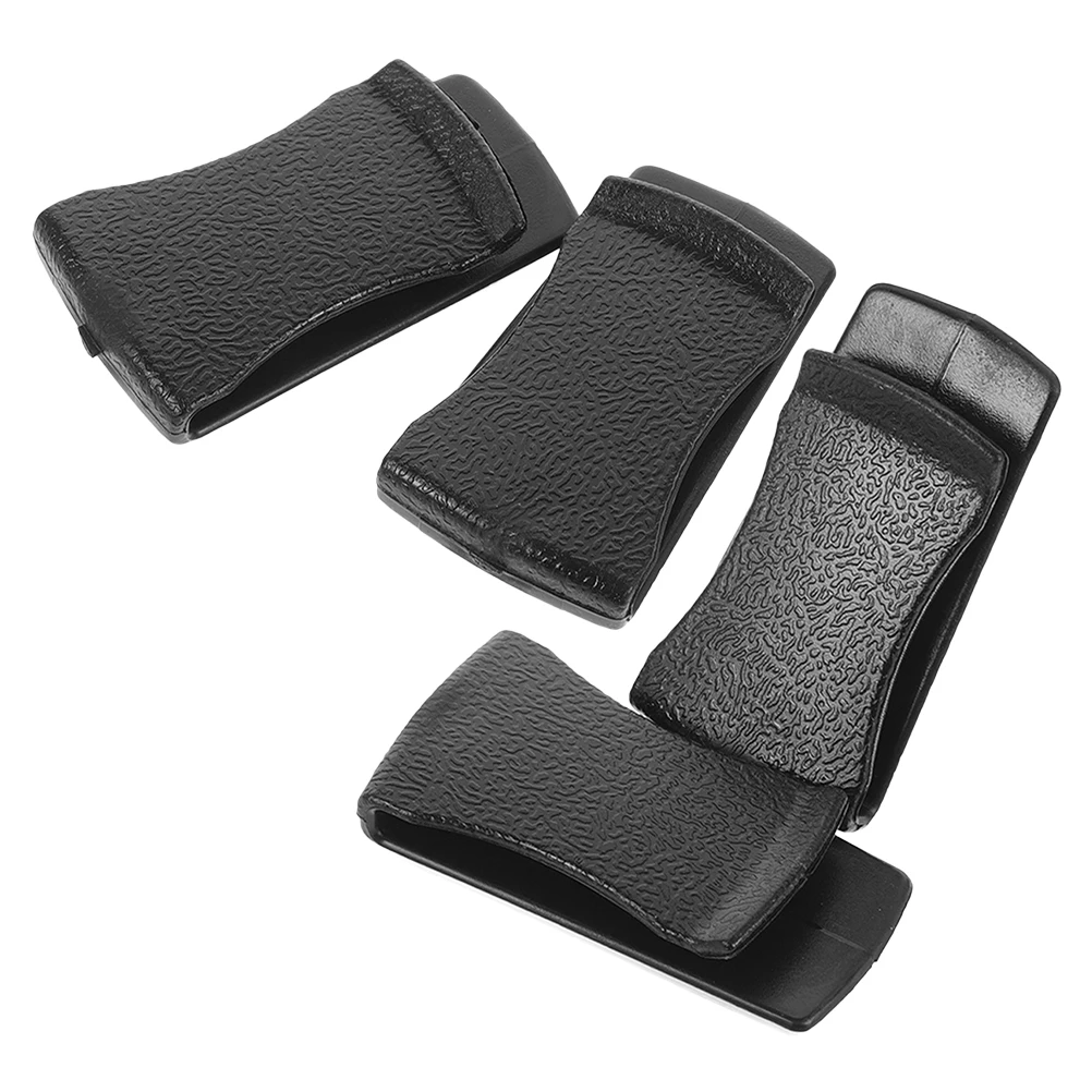 

4pcs Car Hook Sunglasses Holder Clips for Accessories Women Card Dashboard Hanger Hooks Glasses Visor Clamps Storage ganizer