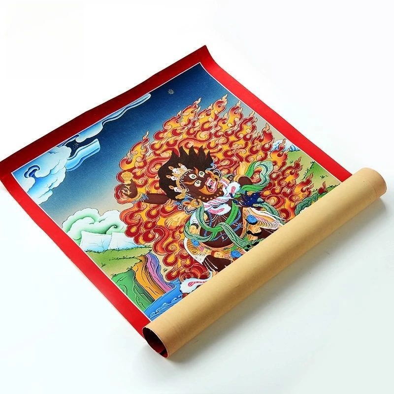 King Kong hand portrait thangka hanging painting has a general trend to Bodhisattva living room decorative painting hanging