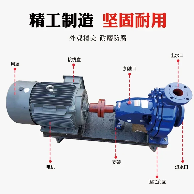 Agricultural Irrigation Large Flow Pump Split Double Suction Centrifugal Pump