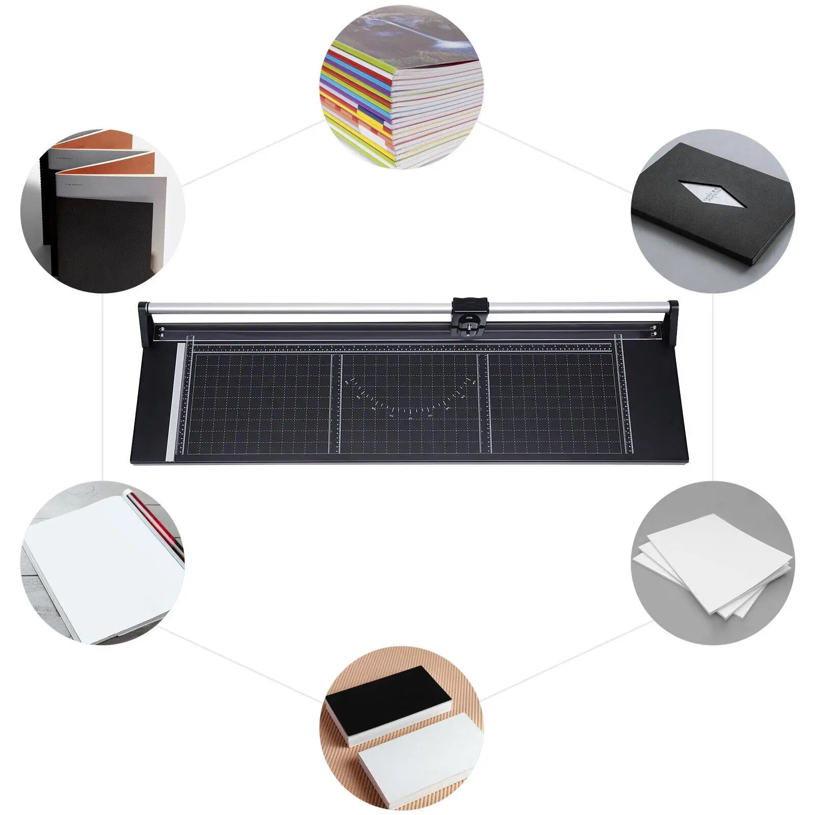 36inch PVC Manual Precision Rotary Paper Trimmer Photo Paper Cutter Trimmer New