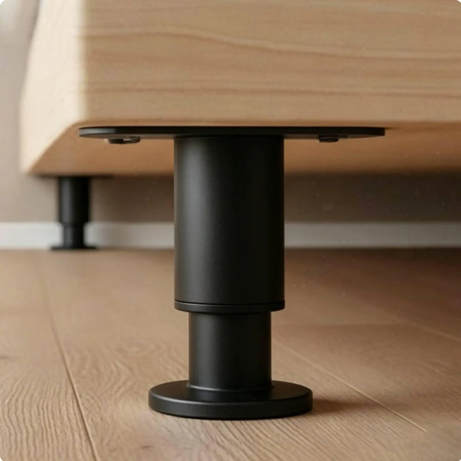 Adjustable Bed Support Universal Height Custom Center Leg Bed Frame Fitting for Wooden or Slatted Beds