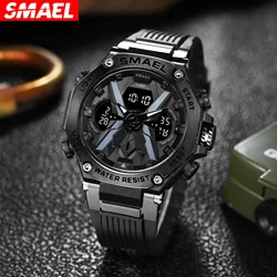 SMAEL alloy men's multifunctional sports waterproof electronic watch 8087