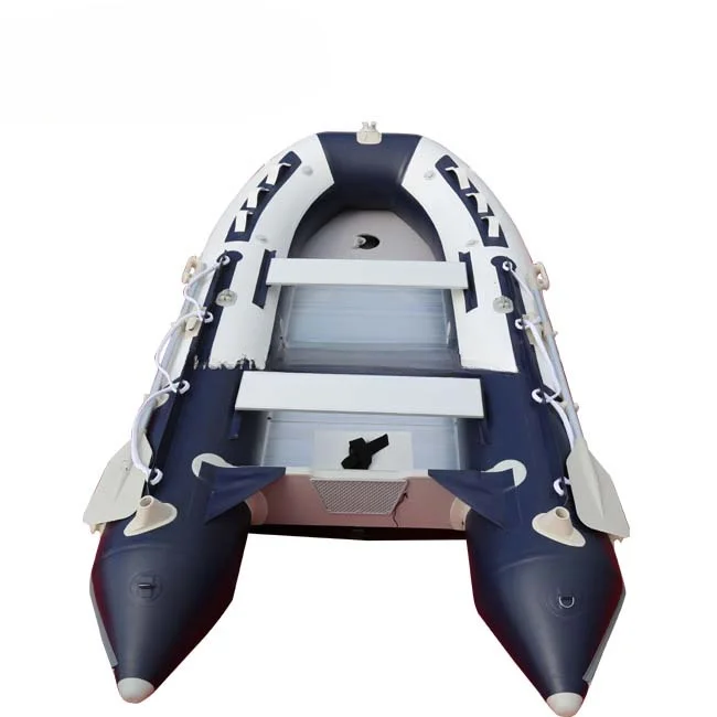 2.3m -7m  foldable aluminum floor PVC inflatable boat