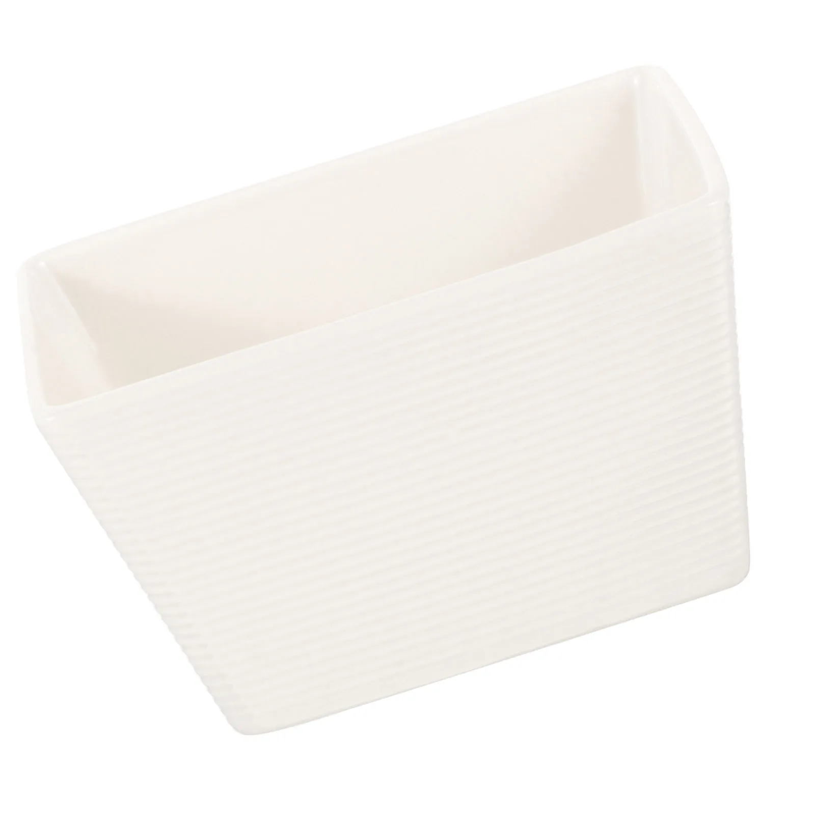 

Ceramic Cube Sugar Jar Compact Reusable Table Sugar Holder for Picnics Indoor Outdoor Barbecues Tea Bags Storage