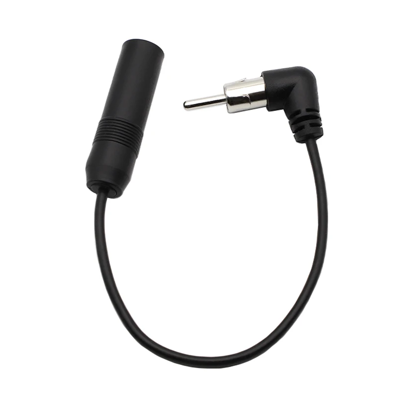 

1/2/5pc Car Radio Audio Installation FM/AM Antenna Adapter Extension Cable Car Universal Elbow Antenna Male To Female Plug Cable