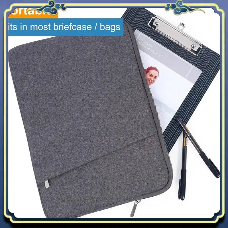 Portable 5 Pack Clipboard, Wooden Clipboard Clip Board, A4 Letter Size Clipboard, Memo Clipboards, Wood Grain File Clipboards Ea