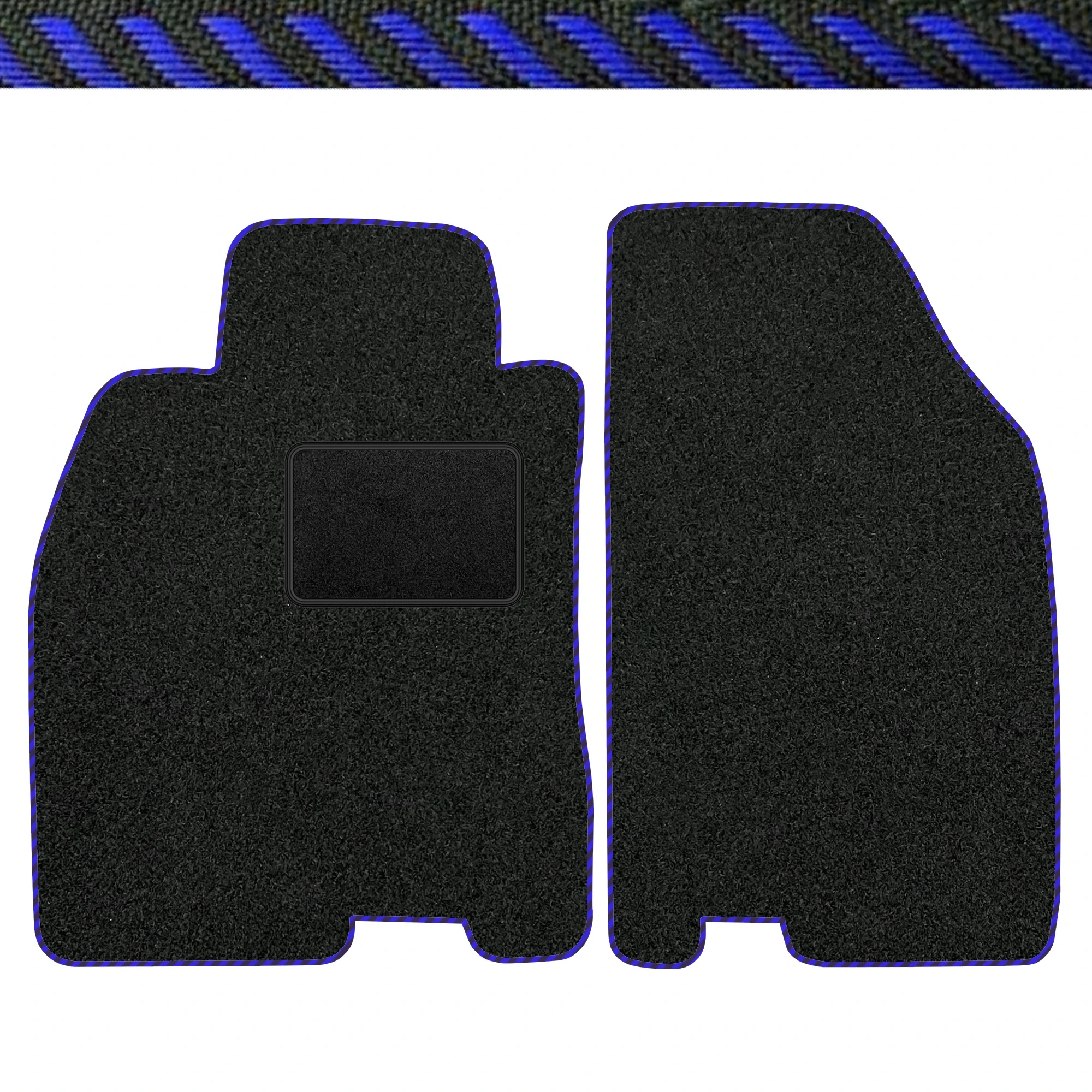 Voorste velours vloermatten met rand – passend voor: Renault Scenic I 1996–2003