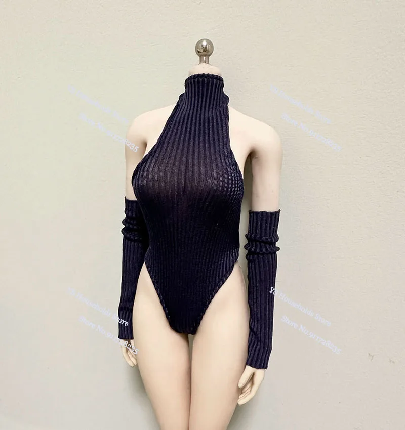 1/6 Female Soldier Knitted Elastic Hand Sleeves Winter Wrist Gloves TBL LD UD Figure Toys Accessory For 12" Figurine Body