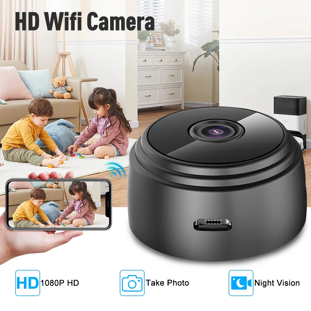 A9 1080P HD Mini WiFi Wireless IP Camera Infrared Night Vision Security Protection Outdoor Video Surveillance Cameras For Home