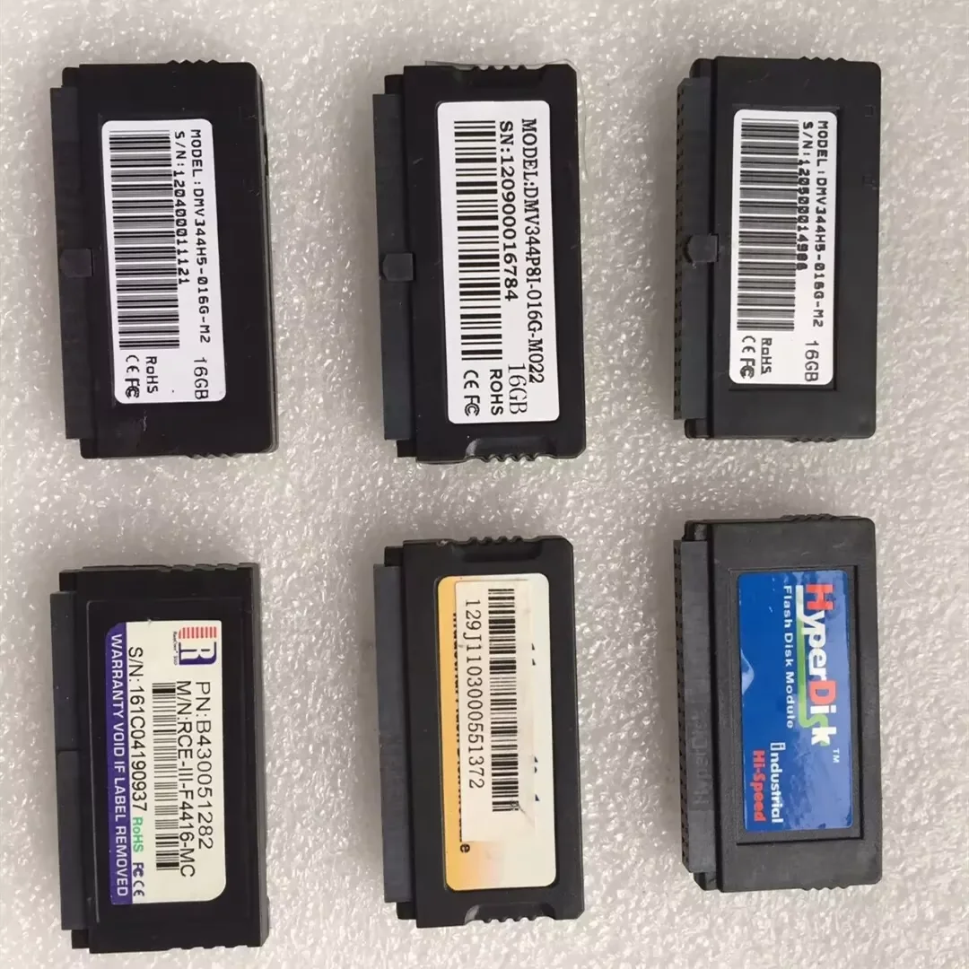 Gebrauchte Hyperdisk Industrial DOM SSD16GB IDE 44-Pin MLC SSD DOM Disk On Module Industrial IDE Flash Memory 44 Pins