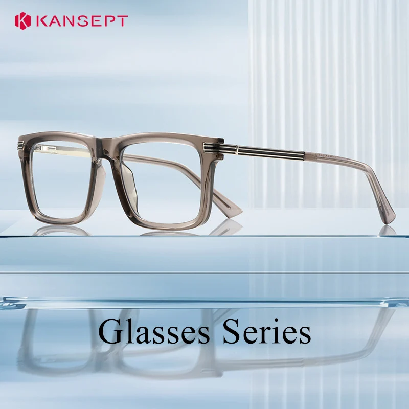 KANSEPT Presbyopic Glasses Man Style Lunette Myopia Lenses to Read Computer Eyepieces for Reading Eyeglasses Women`s Eyewear