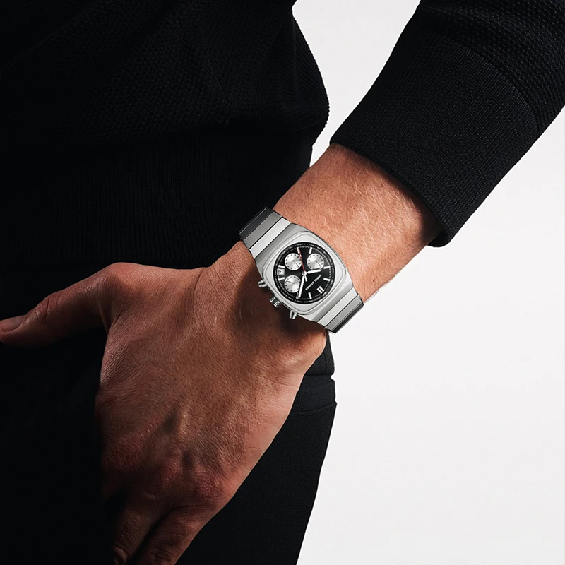 2026 وصول جديد دانيال جورمان ساعة كوارتز الياقوت الزجاج 5ATM مقاوم للماء 304 الفولاذ المقاوم للصدأ متأنق ساعة اليد