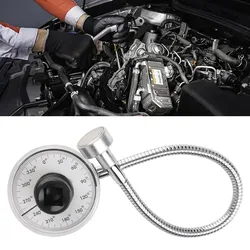 Adjustable Torque Regular Scale Torquemeter Torque Angle Gauge Calibrated In Degrees 360 Degrees Torque Wrench Hand Tools