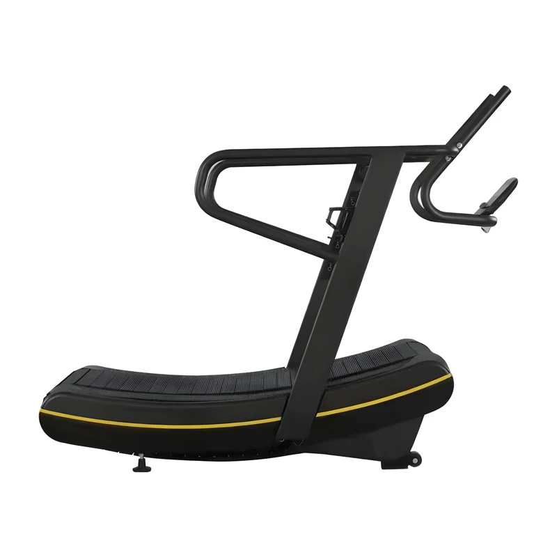 Wholesale Manual Sports Fitness Equipment Unpowered Curve Treadmill for Home Gym Training Sports Stair Climbing Models