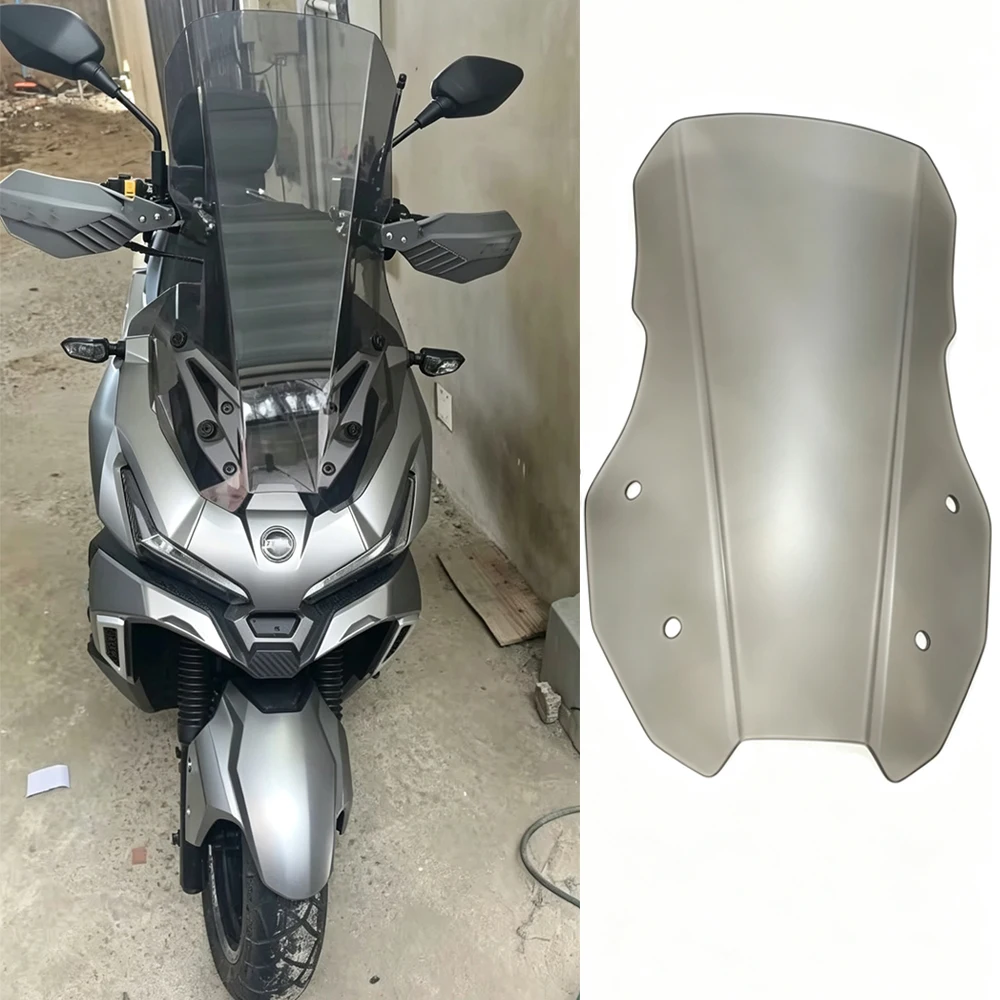 For SYM ADXTG 150 Windscreen Windshield Motorcycle Accessories Wind Deflectors Viser Visor Fairing Front Glass Heightened Screen