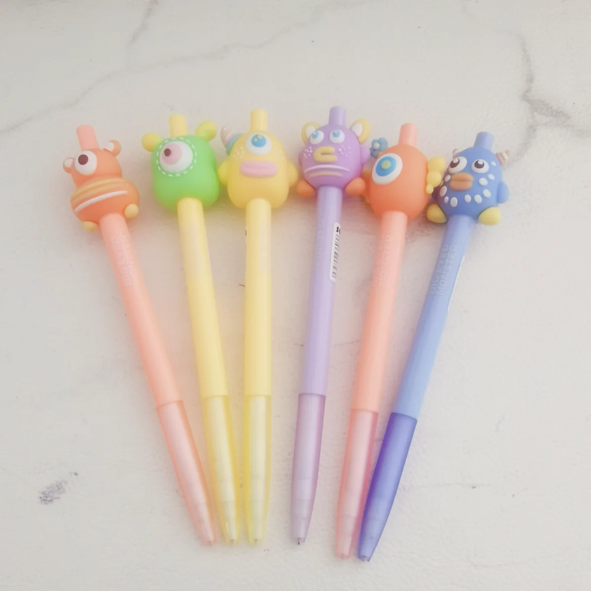 3 pcs/lot 0.5mm Cartoon Monster Mechanical Pencils Cute School Office Writing Supplies Gift Stationery