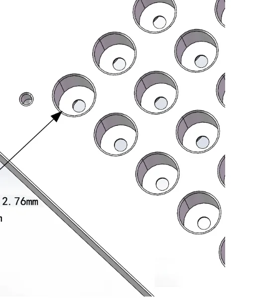 Upgraded valve core universal CNC vacuum suction cup valve core logic valve check back multi hole suction cup nozzle