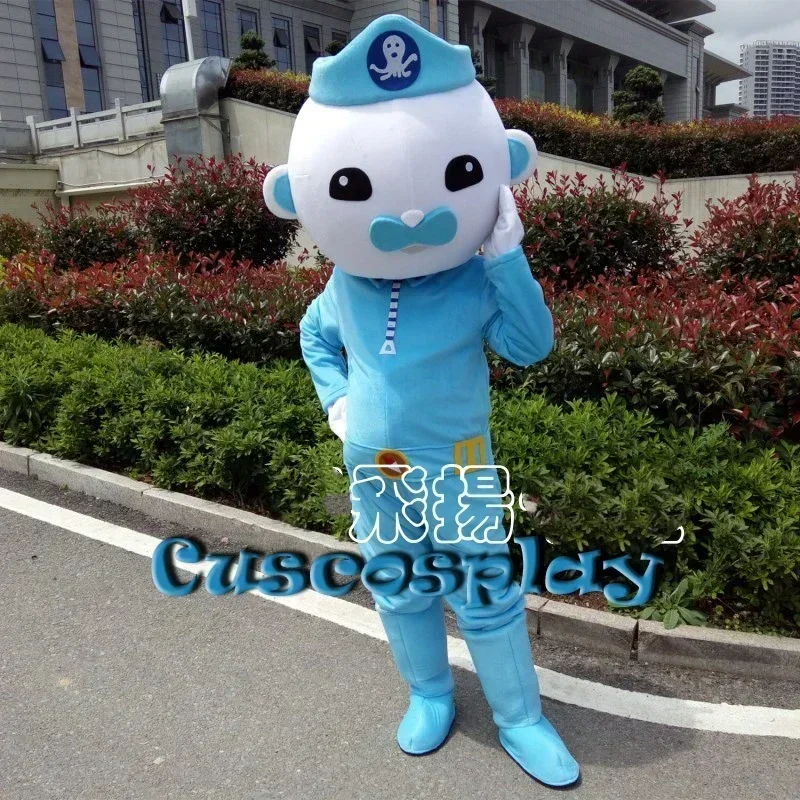 

Christmas Movie Octonauts Barnacles & Kwazii Peso Shellington Dashi Professor Inkling Tweak Mascot Costumes Adult Size For Perf