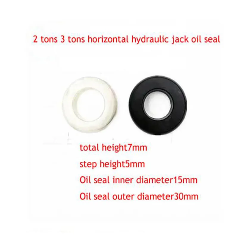 2 Tons 3 Tons Horizontal Hydraulic Jack Accessories Oil Seal Sealing Ring Soft Rubber Oil Seal NEW