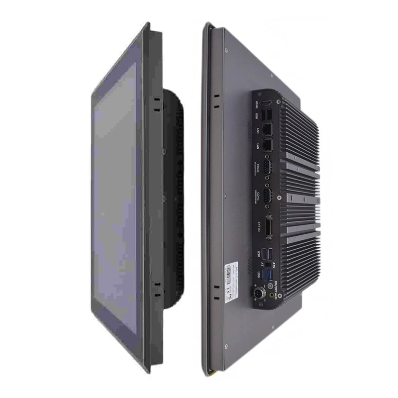 15.1 Inch Fanless Industrial Panel PC i7 10810U i7 1195G7 16G 512G Windows 11 IP65 Waterproof VESA Mount Embedded Computer 5G